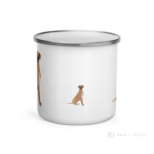 Fawn Great Dane Enamel Mug / Cup Mugs