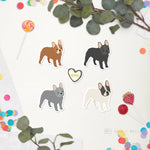 Load image into Gallery viewer, Frenchie Bubble-Free Stickers Stickers
