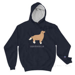 Load image into Gallery viewer, Golden Retriever Customised Champion Hoodie
