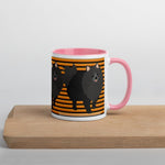 Load image into Gallery viewer, Halloween Pomeranian Striped Mug
