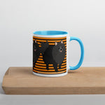 Load image into Gallery viewer, Halloween Pomeranian Striped Mug
