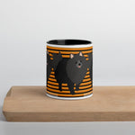 Load image into Gallery viewer, Halloween Pomeranian Striped Mug
