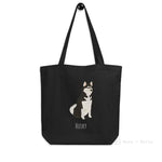 Load image into Gallery viewer, Husky Cusfomised Eco Tote Bag Bags
