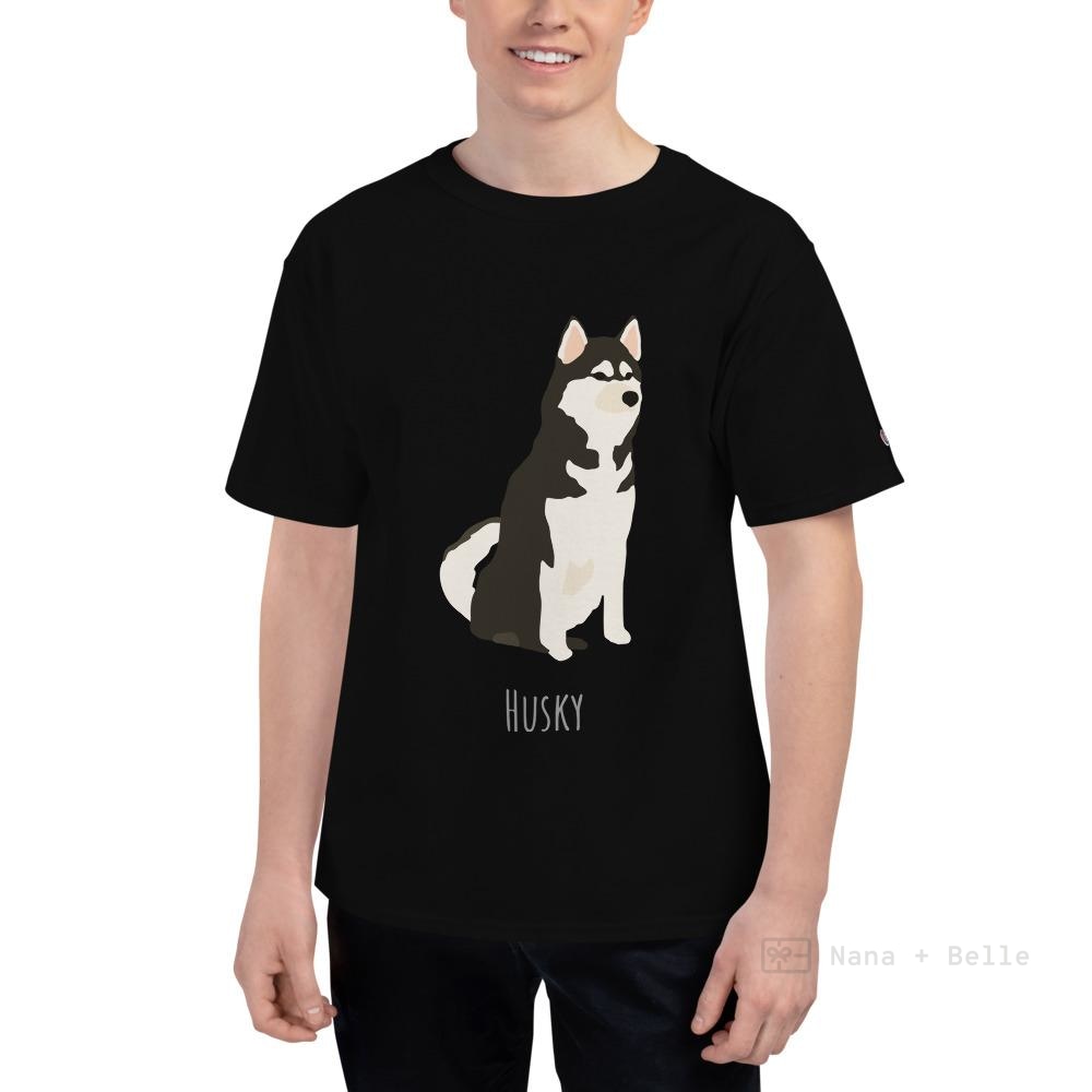 Husky Customised Champion T-Shirt