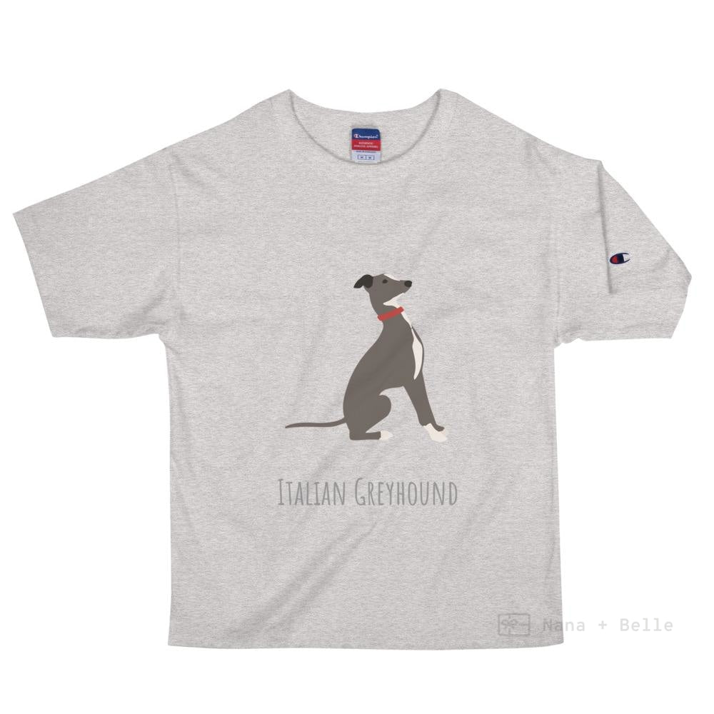 Italian Greyhound Customised Champion T-Shirt