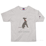 Load image into Gallery viewer, Italian Greyhound Customised Champion T-Shirt
