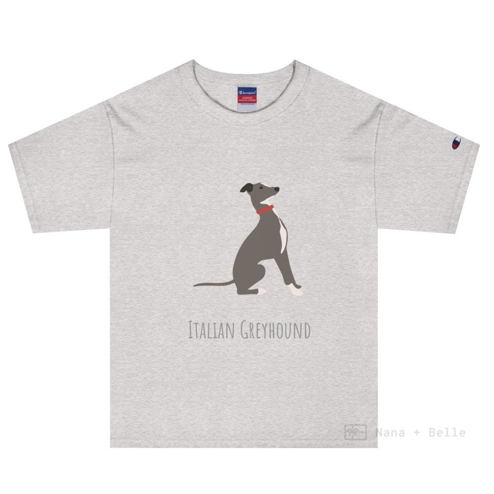 Italian Greyhound Customised Champion T-Shirt