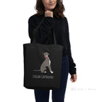 Load image into Gallery viewer, Italian Greyhound Customised Eco Tote Bag Bags
