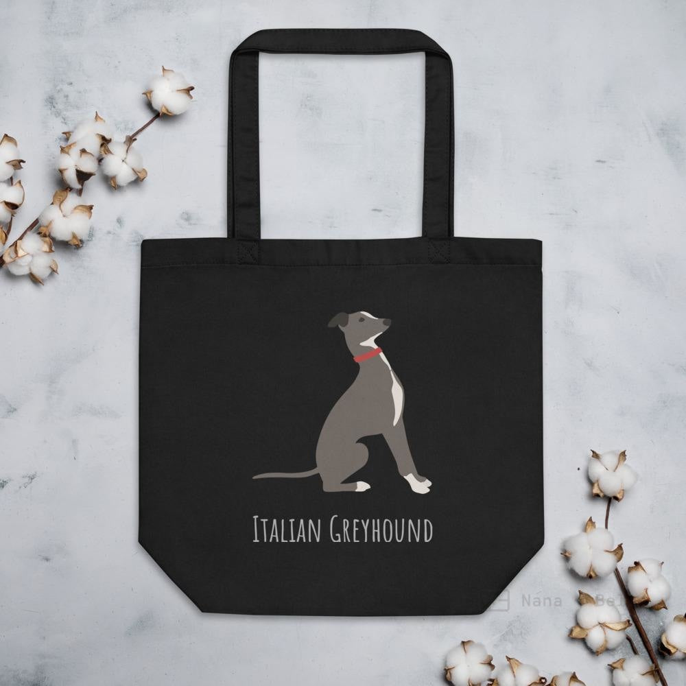 Italian Greyhound Customised Eco Tote Bag Bags