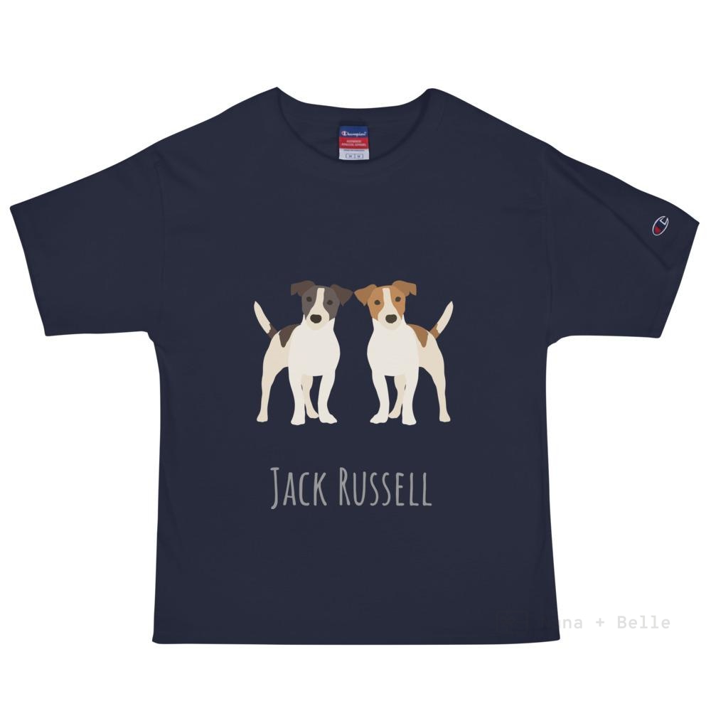 Jack Russell Customised Champion T-Shirt