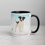 Load image into Gallery viewer, Jack Russell Mug With Colour Inside Mugs
