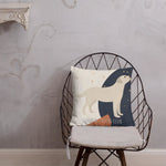 Load image into Gallery viewer, Labrador Abstract Pattern Cushion For Lab Lovers Chair &amp; Sofa Cushions
