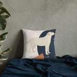 Load image into Gallery viewer, Labrador Abstract Pattern Cushion For Lab Lovers Chair &amp; Sofa Cushions
