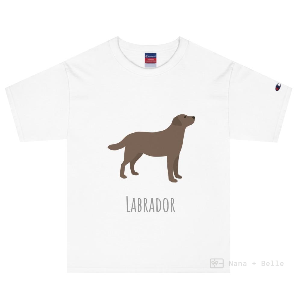 Labrador Customised Champion T-Shirt