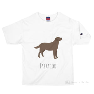 Labrador Customised Champion T-Shirt