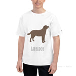 Load image into Gallery viewer, Labrador Customised Champion T-Shirt
