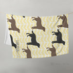 Load image into Gallery viewer, Labrador Throw Blanket Cushions
