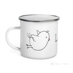 Load image into Gallery viewer, Love Bird Enamel Mug / Cup
