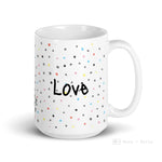 Load image into Gallery viewer, Love In Polka Dots Mug Mugs
