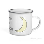 Load image into Gallery viewer, Love You Up To The Moon Enamel Mug / Cup Mugs
