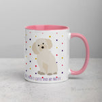 Load image into Gallery viewer, Maltese Mug With Colour Inside Pink Mugs
