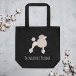 Load image into Gallery viewer, Miniature Poodle Eco Tote Bag Bags
