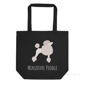 Miniature Poodle Eco Tote Bag Bags