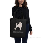 Load image into Gallery viewer, Miniature Poodle Eco Tote Bag Bags
