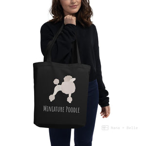 Miniature Poodle Eco Tote Bag Bags