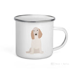 Load image into Gallery viewer, Orange Roan English Cocker Spaniel Dog Enamel Mug Mugs
