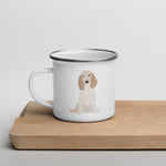 Load image into Gallery viewer, Orange Roan English Cocker Spaniel Dog Enamel Mug Mugs
