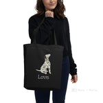 Load image into Gallery viewer, Personalised Dalmatian Eco Tote Bag Bags
