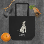 Load image into Gallery viewer, Personalised Dalmatian Eco Tote Bag Bags
