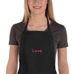 Load image into Gallery viewer, Personalised Embroidered Love Apron
