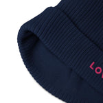 Load image into Gallery viewer, Personalised Love Organic Ribbed Beanie
