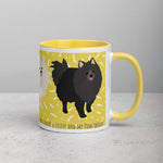 Load image into Gallery viewer, Pomeranian Mug With Colour Inside Mugs
