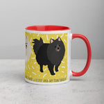 Load image into Gallery viewer, Pomeranian Mug With Colour Inside Mugs
