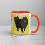 Load image into Gallery viewer, Pomeranian Mug With Colour Inside Mugs
