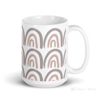 Load image into Gallery viewer, Purple Rainbow 15Oz Large Mug
