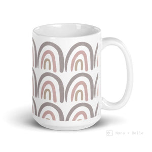 Purple Rainbow 15Oz Large Mug