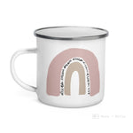 Load image into Gallery viewer, Rainbow Dream Enamel Mug / Rainbow Cup Mug
