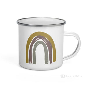 Rainbow Enamel Mug / Rainbow Cup Mugs