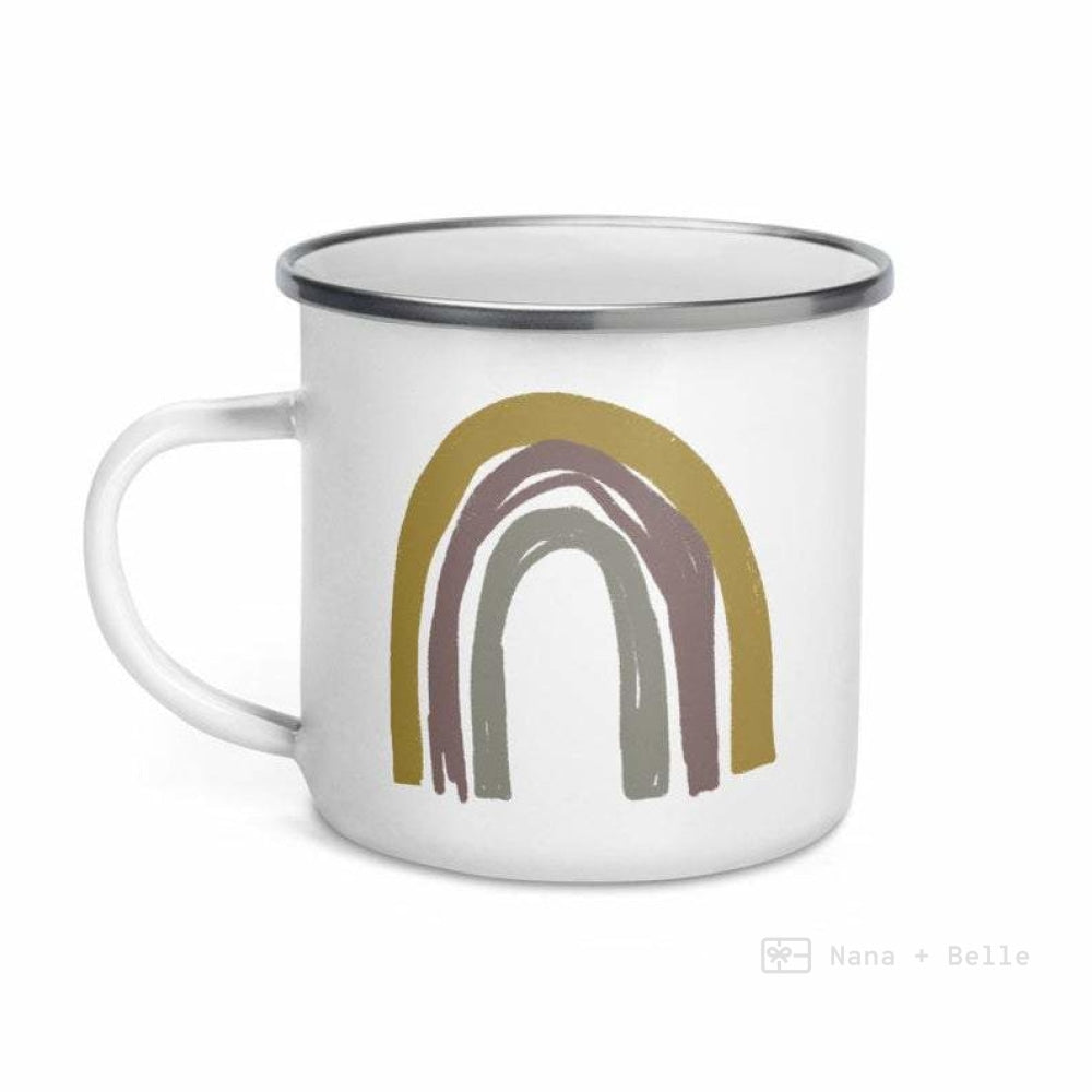 Rainbow Enamel Mug / Rainbow Cup Mugs