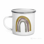 Load image into Gallery viewer, Rainbow Enamel Mug / Rainbow Cup Mugs
