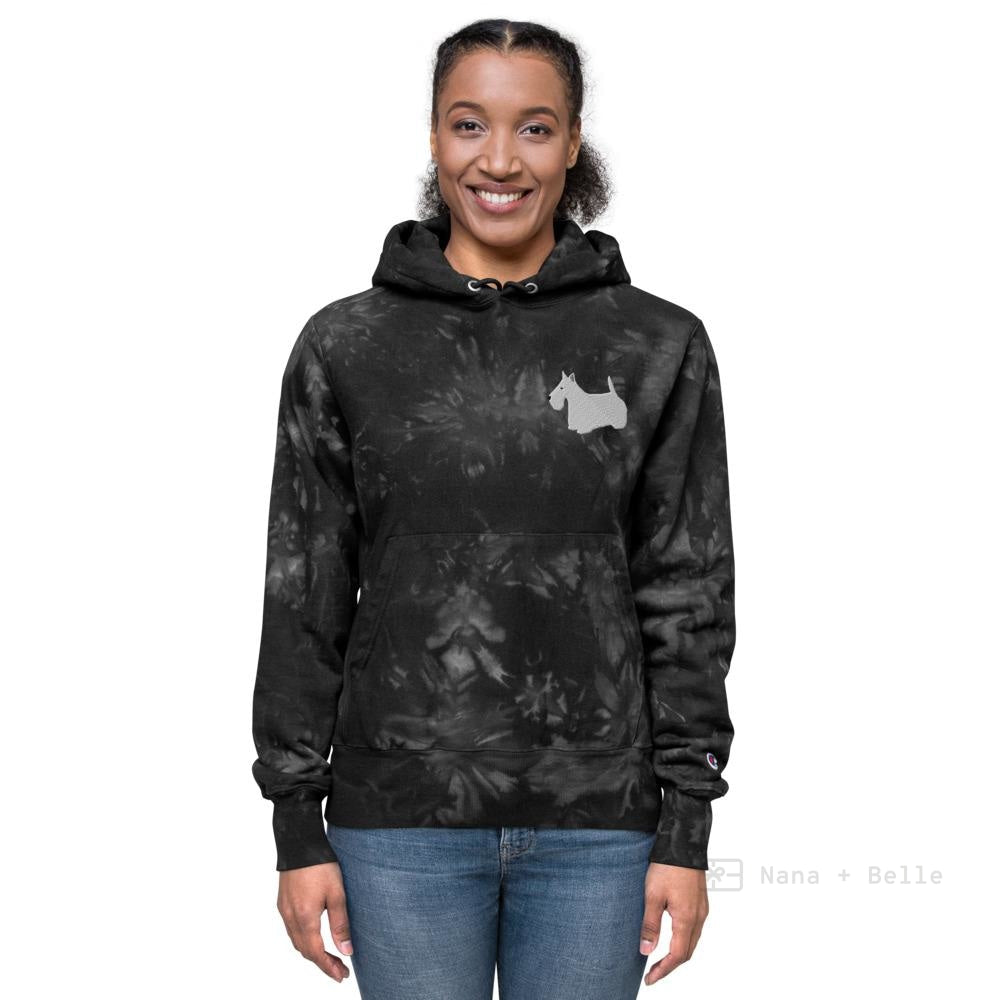 Scottie Unisex Champion Tie-Dye Hoodie