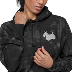 Load image into Gallery viewer, Scottie Unisex Champion Tie-Dye Hoodie Black / S
