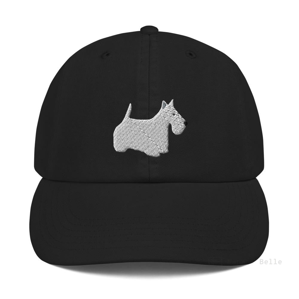 Scottish Terrier Champion Baseball Cap For Scottie Lovers Hats