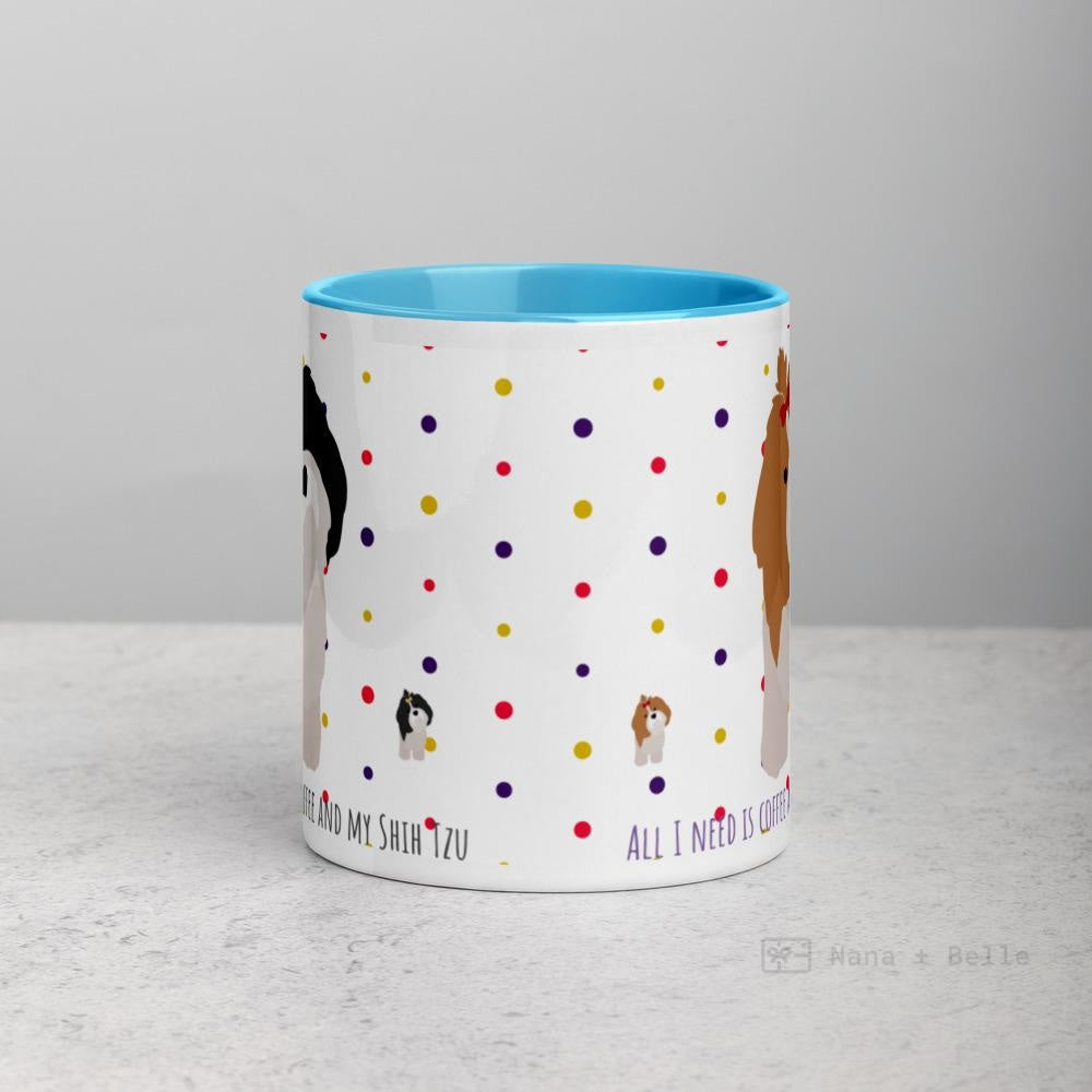 Shih Tzu Mug With Color Inside Mugs