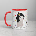 Load image into Gallery viewer, Shih Tzu Mug With Color Inside Red Mugs
