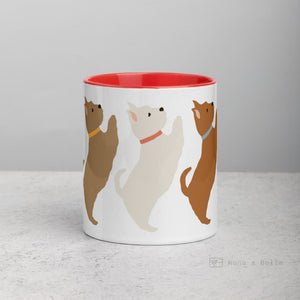 Terrier Mug With Color Inside